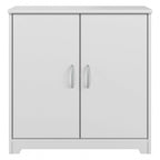 Cabot Small Bathroom Storage Cabinet with Doors by Bush Furniture