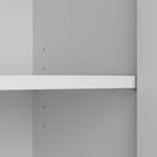 Cabot Small Bathroom Storage Cabinet with Doors by Bush Furniture