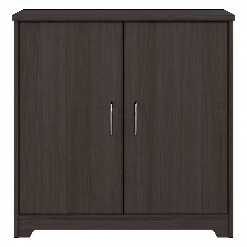 Cabot Small Bathroom Storage Cabinet with Doors by Bush Furniture