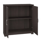 Cabot Small Bathroom Storage Cabinet with Doors by Bush Furniture