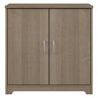 Cabot Small Bathroom Storage Cabinet with Doors by Bush Furniture