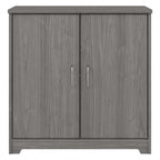 Cabot Small Bathroom Storage Cabinet with Doors by Bush Furniture