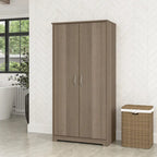Cabot Tall Bathroom Storage Cabinet with Doors by Bush Furniture