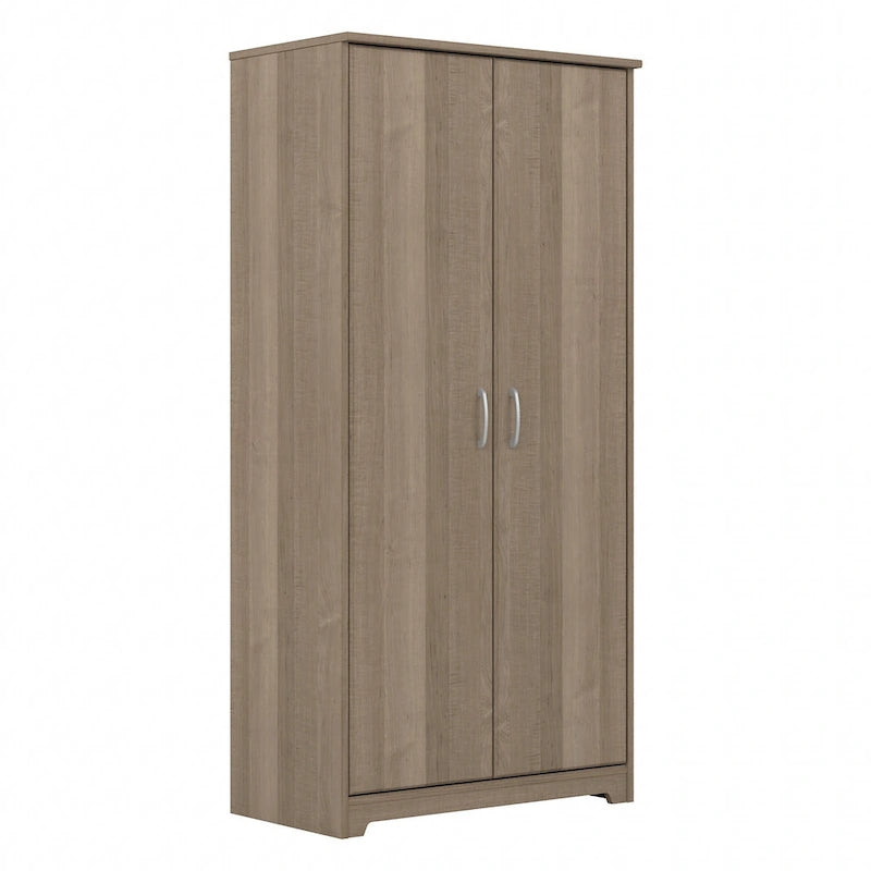 Cabot Tall Bathroom Storage Cabinet with Doors by Bush Furniture