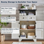 24  Farmhouse Bathroom Floor Cabinet, Wide Bathroom Storage Cabinet