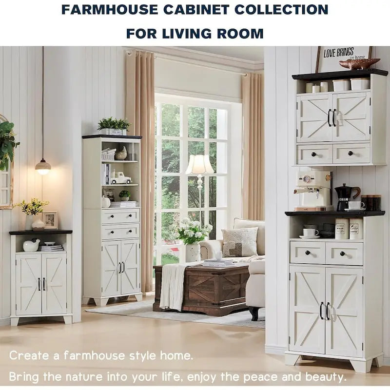 24  Farmhouse Bathroom Floor Cabinet, Wide Bathroom Storage Cabinet