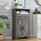 24  Farmhouse Bathroom Floor Cabinet, Wide Bathroom Storage Cabinet