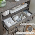 24  Farmhouse Bathroom Floor Cabinet, Wide Bathroom Storage Cabinet