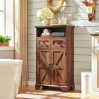 24  Farmhouse Bathroom Floor Cabinet, Wide Bathroom Storage Cabinet