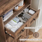24  Farmhouse Bathroom Floor Cabinet, Wide Bathroom Storage Cabinet