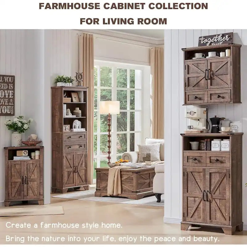 24  Farmhouse Bathroom Floor Cabinet, Wide Bathroom Storage Cabinet