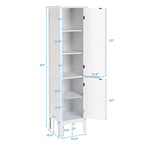 Costway Bathroom Storage Freestanding Cabinet Linen Tower Kitchen - See Details
