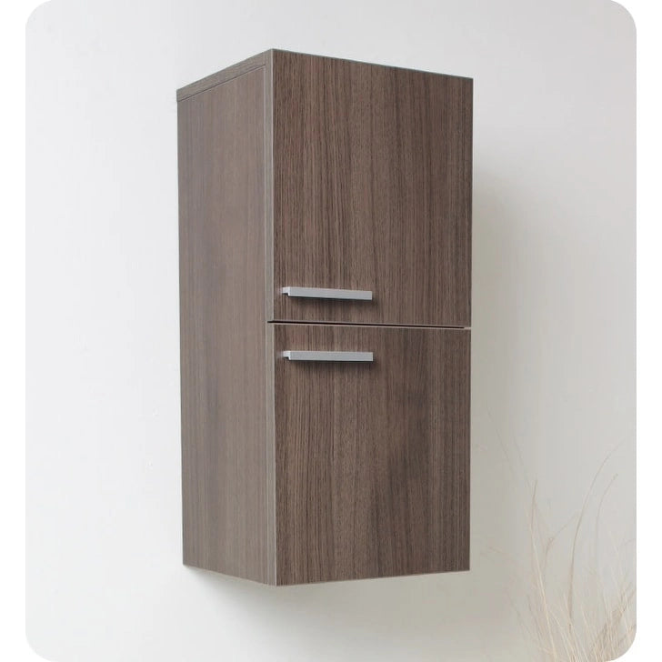 Fresca 27  Wall Mounted Bathroom Linen Cabinet with Two Storage Areas