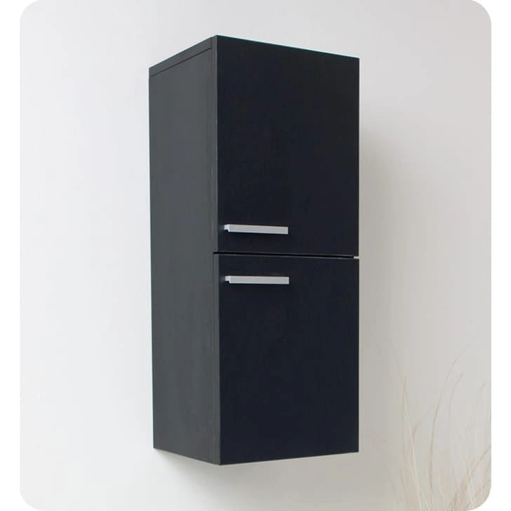 Fresca 27  Wall Mounted Bathroom Linen Cabinet with Two Storage Areas