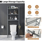 Costway Over-The-Toilet Storage Shelf Space Saving Metal Bathroom - See Details