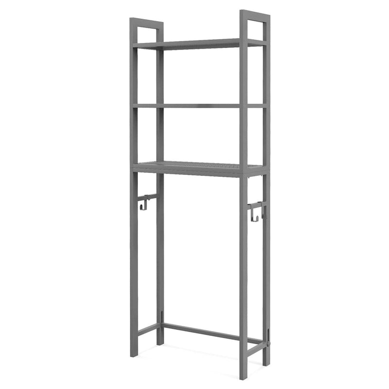 Costway Over-The-Toilet Storage Shelf Space Saving Metal Bathroom - See Details