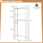 Costway Over-The-Toilet Storage Shelf Space Saving Metal Bathroom - See Details