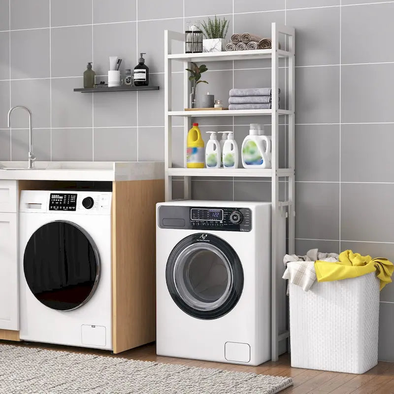 Costway Over-The-Toilet Storage Shelf Space Saving Metal Bathroom - See Details