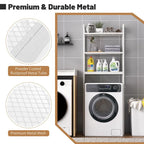 Costway Over-The-Toilet Storage Shelf Space Saving Metal Bathroom - See Details
