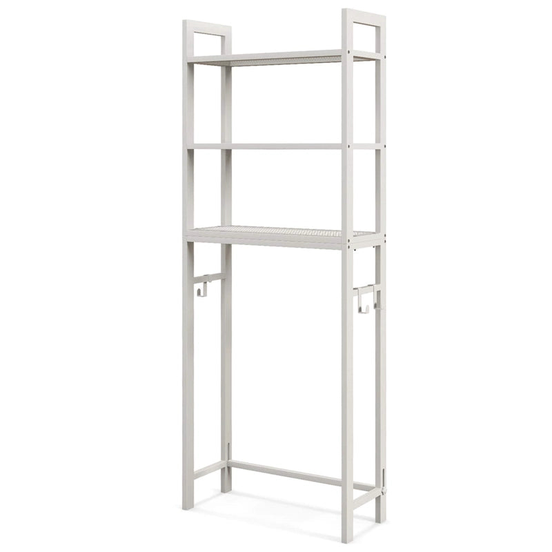 Costway Over-The-Toilet Storage Shelf Space Saving Metal Bathroom - See Details