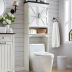 Farmhouse Over The Toilet Storage Cabinet, 67  Tall Bathroom Cabinet