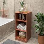 100% Solid Wood 16.5  Bathroom Cabinet with Optional Doors by Palace Imports