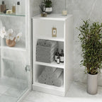 100% Solid Wood 16.5  Bathroom Cabinet with Optional Doors by Palace Imports