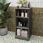 100% Solid Wood 16.5  Bathroom Cabinet with Optional Doors by Palace Imports