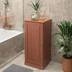 100% Solid Wood 16.5  Bathroom Cabinet with Optional Doors by Palace Imports