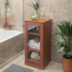 100% Solid Wood 16.5  Bathroom Cabinet with Optional Doors by Palace Imports