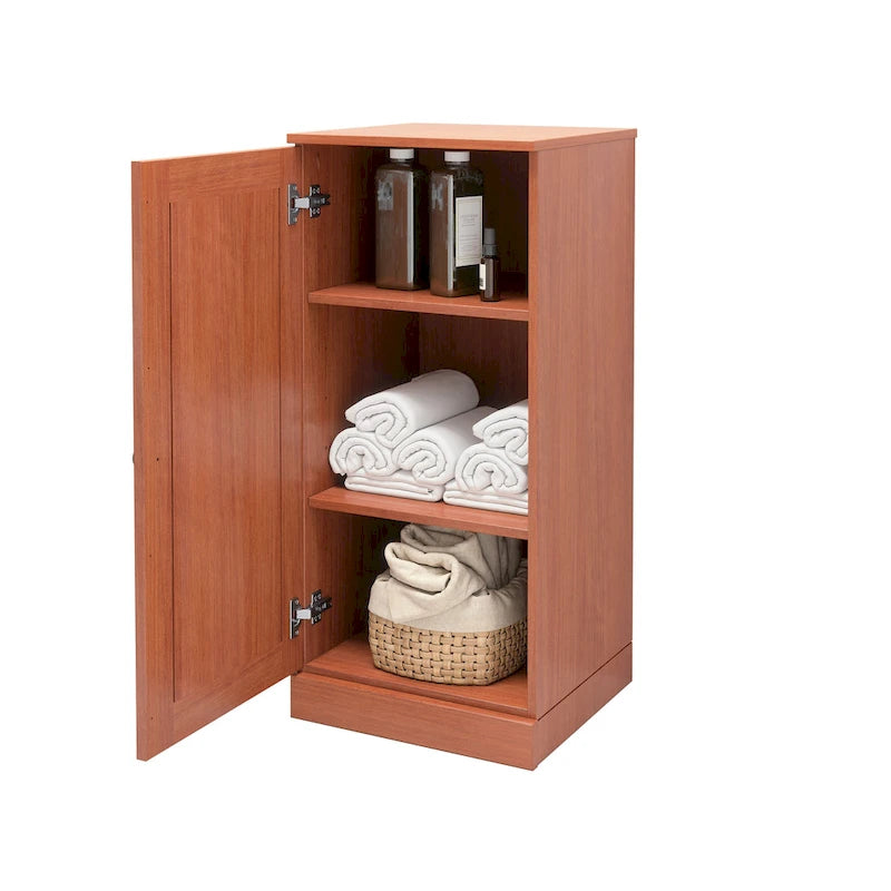 100% Solid Wood 16.5  Bathroom Cabinet with Optional Doors by Palace Imports