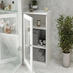 100% Solid Wood 16.5  Bathroom Cabinet with Optional Doors by Palace Imports