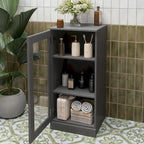 100% Solid Wood 16.5  Bathroom Cabinet with Optional Doors by Palace Imports
