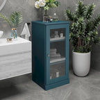 100% Solid Wood 16.5  Bathroom Cabinet with Optional Doors by Palace Imports
