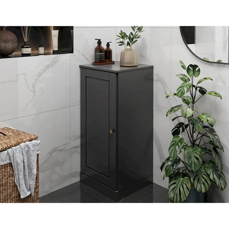 100% Solid Wood 16.5  Bathroom Cabinet with Optional Doors by Palace Imports