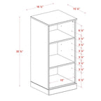 100% Solid Wood 16.5  Bathroom Cabinet with Optional Doors by Palace Imports