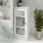 100% Solid Wood 16.5  Bathroom Cabinet with Optional Doors by Palace Imports