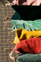 Washed velvet cherry pits