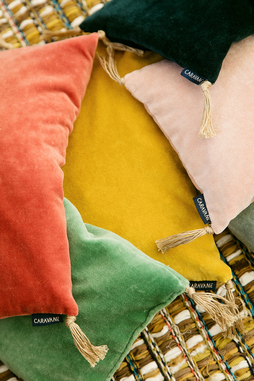 Washed velvet cherry pits