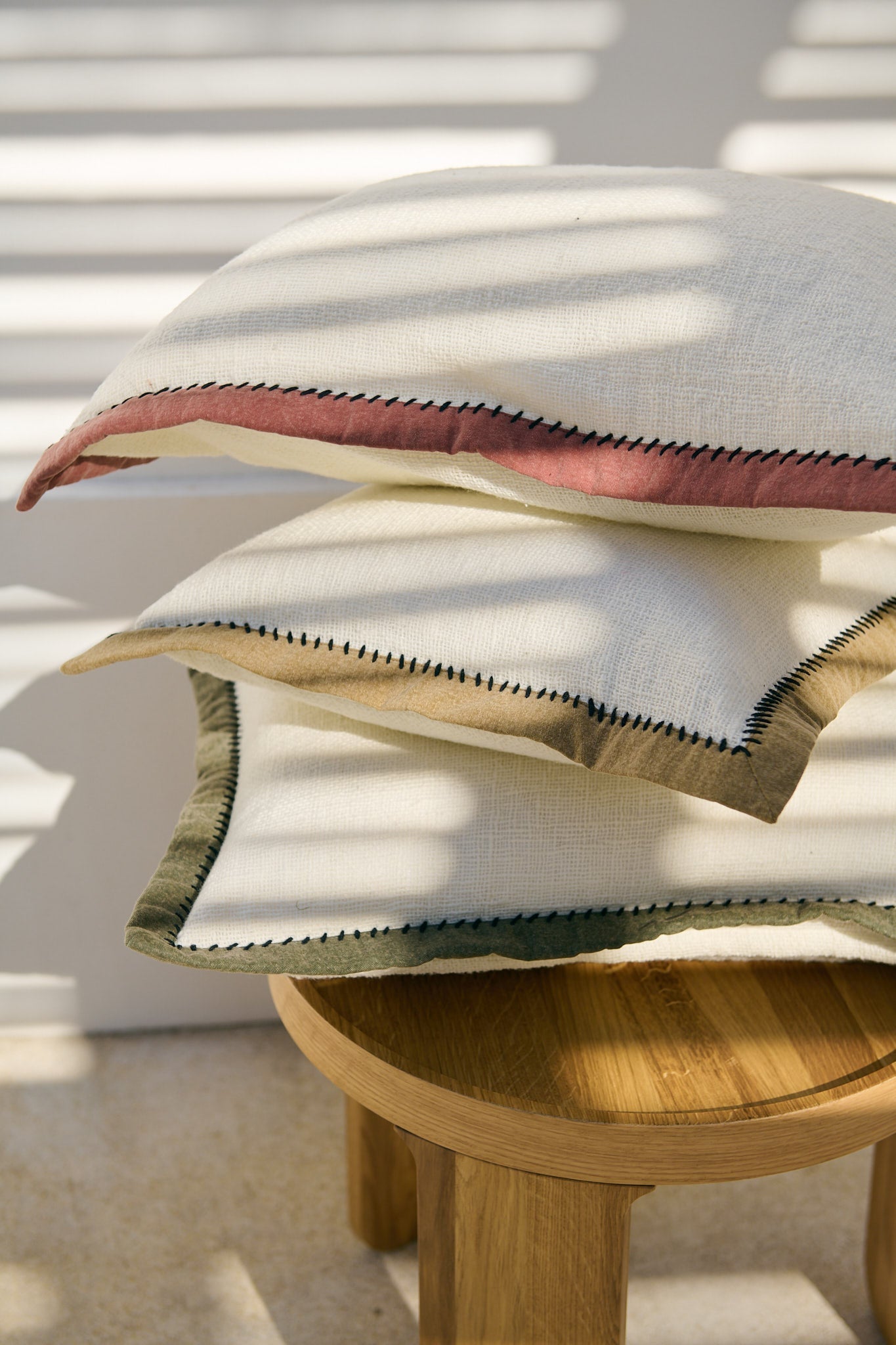 Khadi Black Cushion Cover