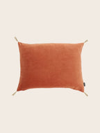 Washed velvet cushion cover