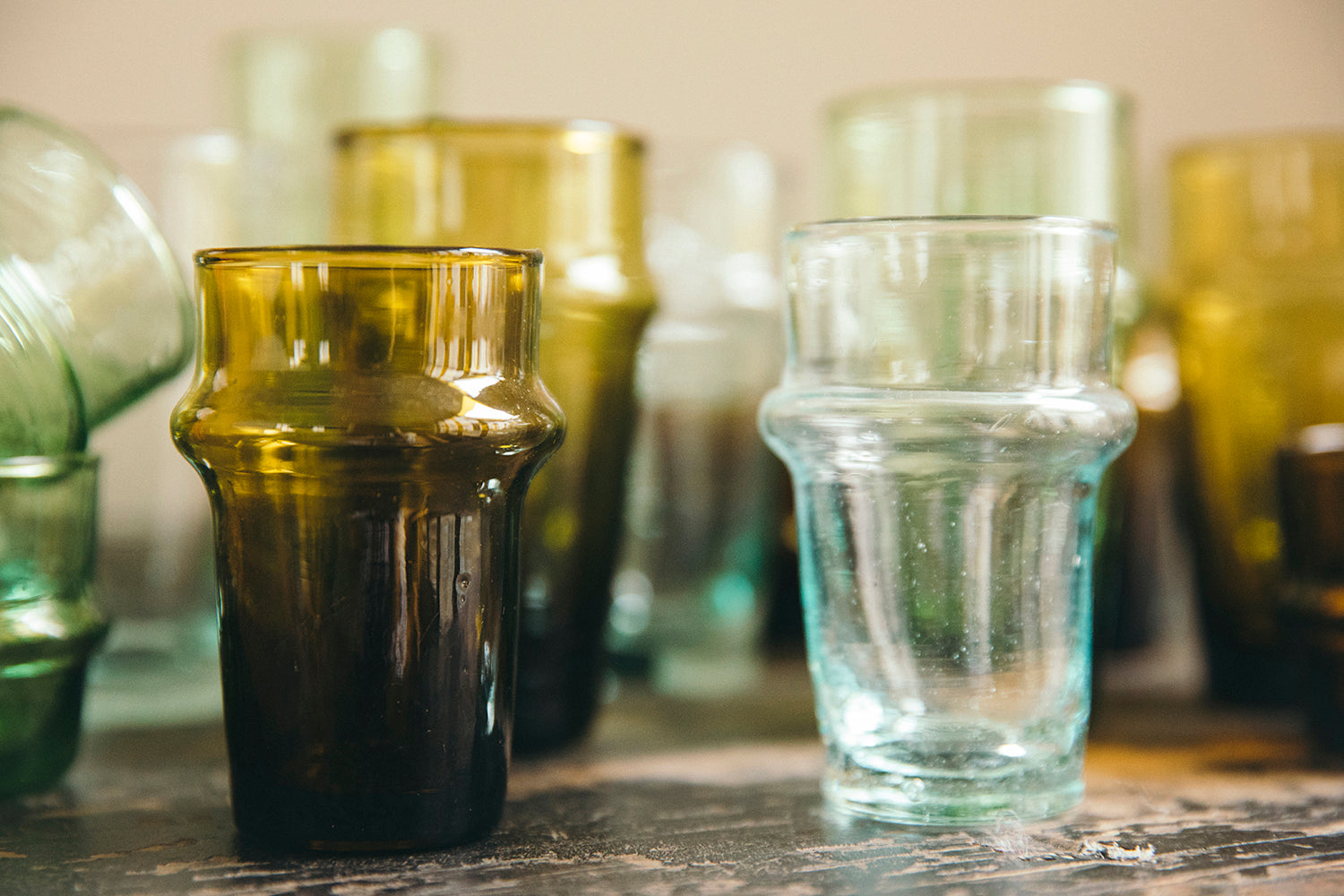 Set of 6 Beldi glasses