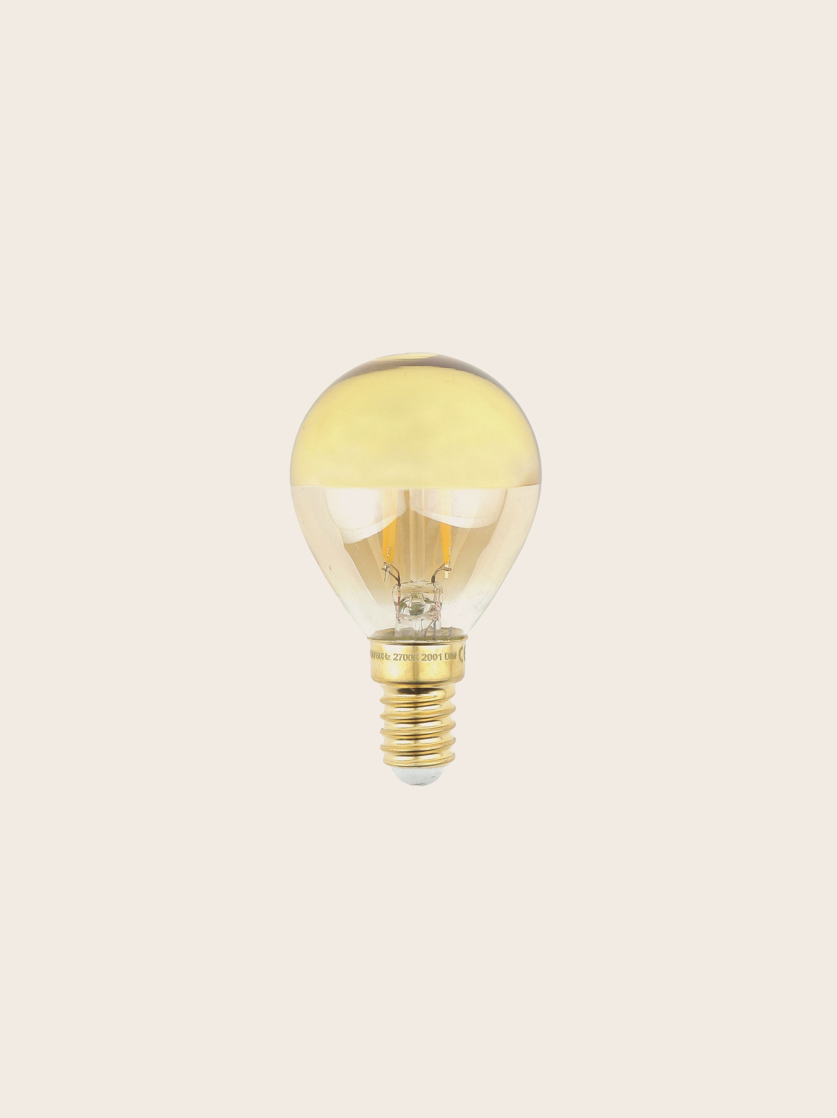 Golden Light Bulb