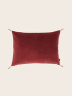 Washed velvet cushion cover
