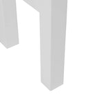 Farmhouse White MDF Wood Over-the-Toilet Space Saver Bathroom Cabinet