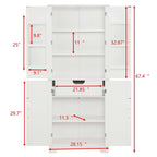 Bathroom storage cabinets with open shelves