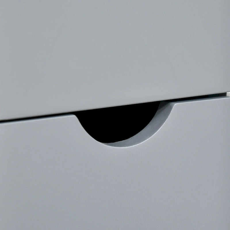Bathroom Tower Storage Cabinet - 6  W x 13  D x 55.25  H