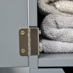 Bathroom Tower Storage Cabinet - 6  W x 13  D x 55.25  H