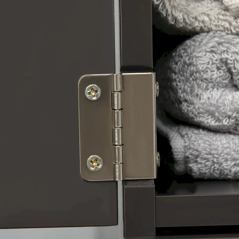Bathroom Tower Storage Cabinet - 6  W x 13  D x 55.25  H