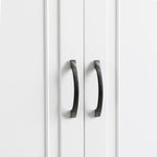 Bathroom Floor Cabinet, Freestanding Storage Cabinet with Doors and Drawer, Kitchen Cupboard with Adjustable Shelf